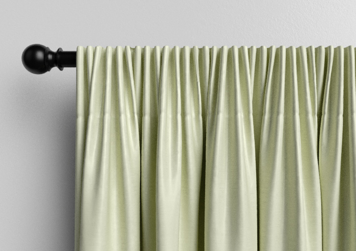 Shima Faux Silk, Apple - Made to Measure Curtains - Image 9